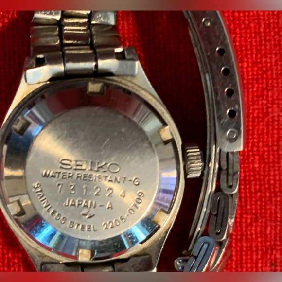 Seiko Blue Dial Stainless Steel Watch - Picture 7 of 8